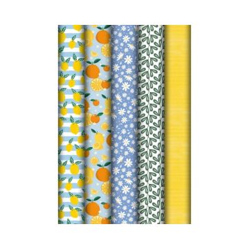 Cadeaupapier Summer - 70x200cm - 5 rollen 