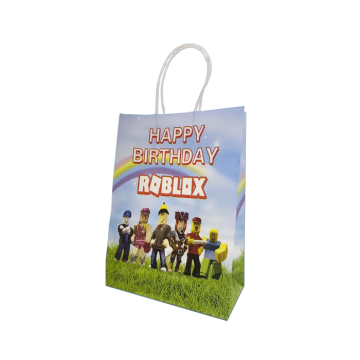 Cadeautasjes Roblox Happy Birthday (6st)
