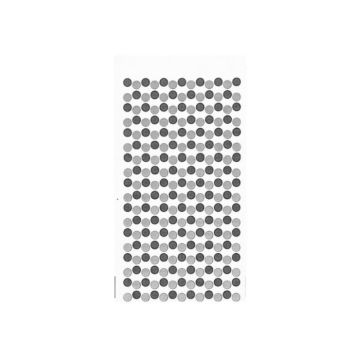 Uitdeelzakjes Cellofaan Dots Zwart (12st)