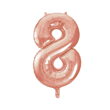 Folieballon 8 Regenboog XL 