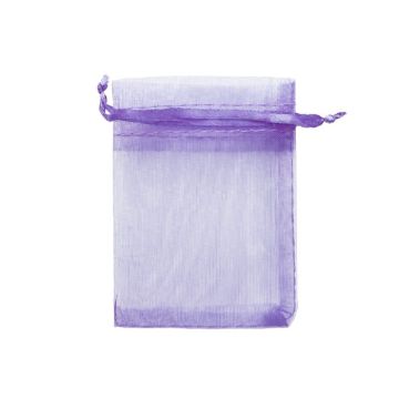 Organzazak M 10x13cm Paars (12st)