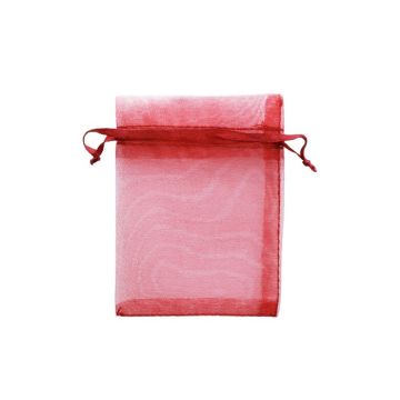 Organzazak S 7x9cm Rood (12st)