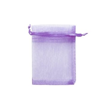 Organzazak S 7x9cm Paars (12st)