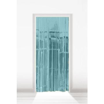 Deurgordijn Matte Blauw