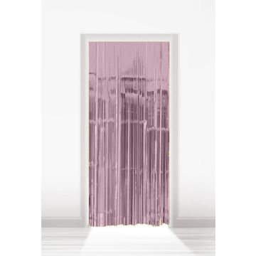Deurgordijn Matte Roze