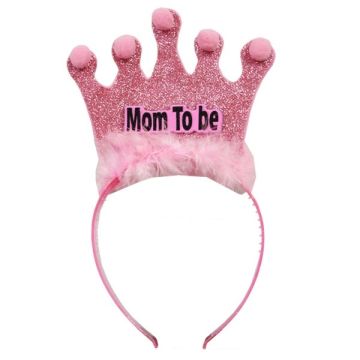 Diadeem Mom To Be Roze