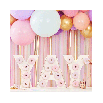 * YAY Pink Ombre Donut Wall Ginger Ray