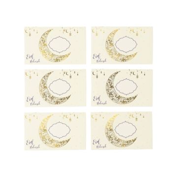 Bellenblaasstickers Eid Mubarak – 6 stuks