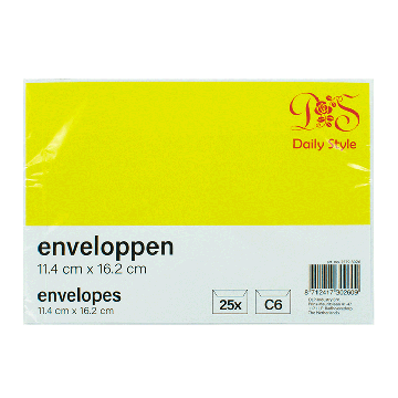Enveloppen C6 (25st)