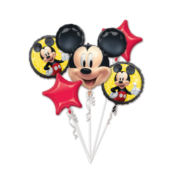 Folieballon Boeket Mickey Mouse (5st) 