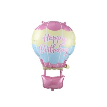 Folieballon Happy Bithday Luchtballon 