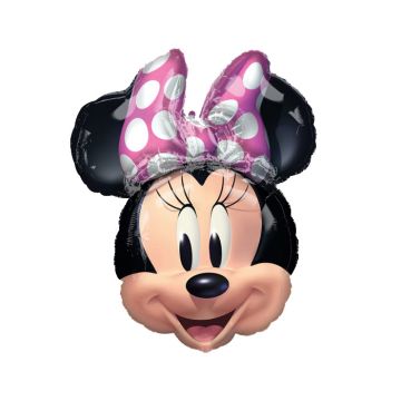 Folieballon Minnie Mouse Hoofd (53x66cm)