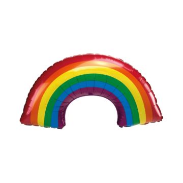 Folieballon Regenboog (49cm)