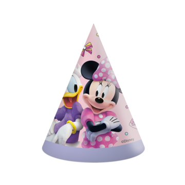Feesthoedjes Minnie Mouse (6st)