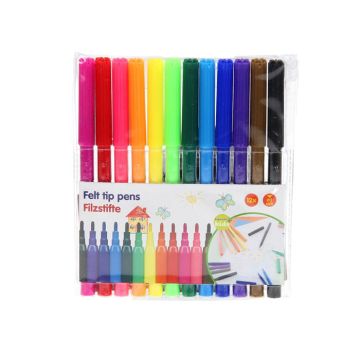 Viltstiften - 12 stuks