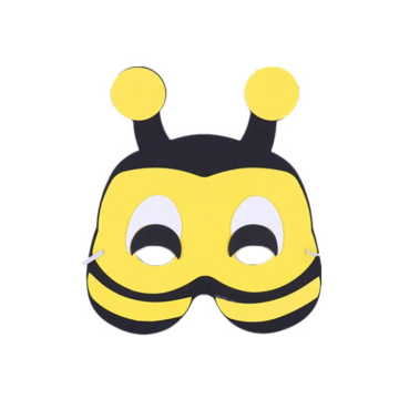 Kinder Foam Masker Bij