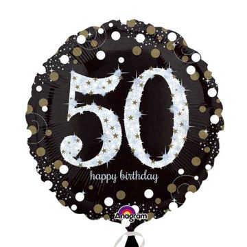 Folie Ballon 50 Happy Birthday 