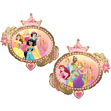 Folieballon Disney Princess Kroon (86cm) 