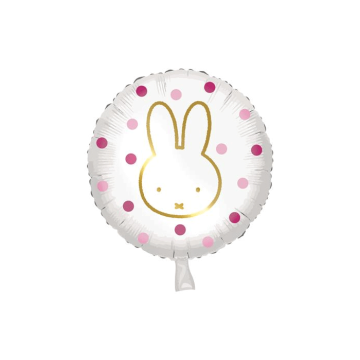 Folieballon Nijntje Roze 