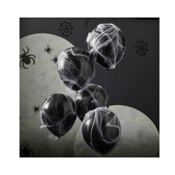 Ballonnen Spinnen & Spinnenweb Ginger Ray (5st) 