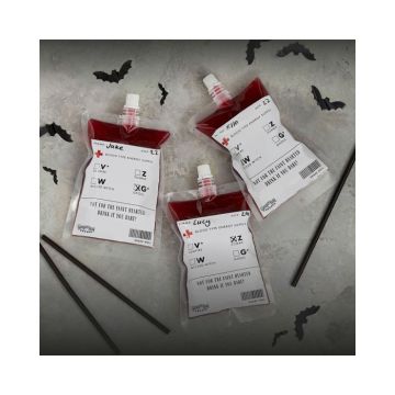 Drinkzakjes Bloedzak Ginger Ray (5st) 