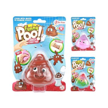 Kleverige Lachende Drol Funny Poo! 