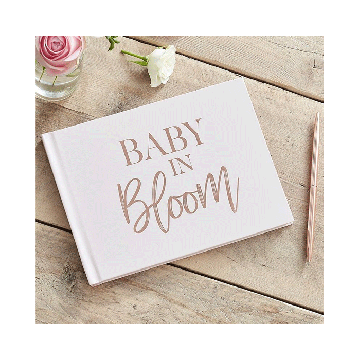 * Babyshower Gastenboek Baby in Bloom Ginger Ray
