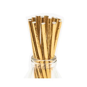 Rietjes Metallic Goud