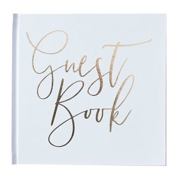 Ginger Ray Gastenboek Metallic Goud