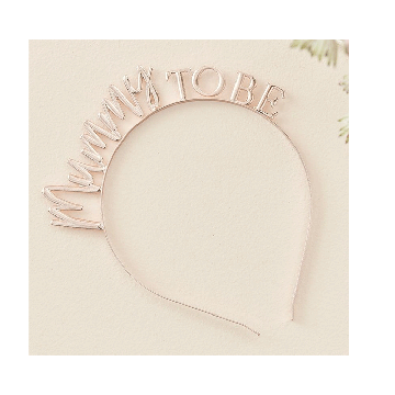 * Haarband Mummy To Be Rosegoud Ginger Ray 