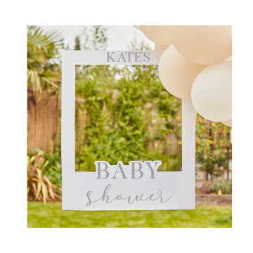Photobooth Frame Babyshower Personaliseerbaar Ginger Ray 