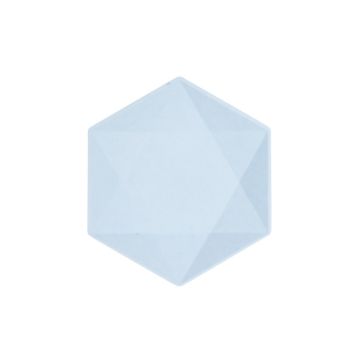 Borden Hexagon Middel Blauw 