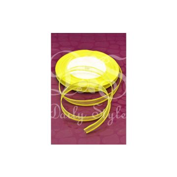 Organzalint 1cm Geel