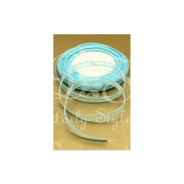 Organzalint 1cm Blauw