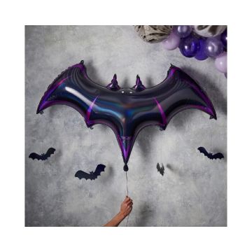 Folieballon Vleermuis (incl. 4 mini vleermuisjes) Ginger Ray