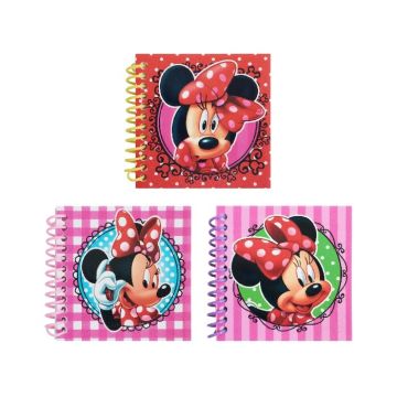 Notitieboekjes Disney Minnie Mouse (3st) 