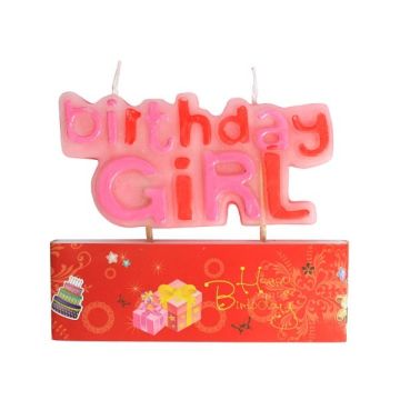 Verjaardagskaars Meisje