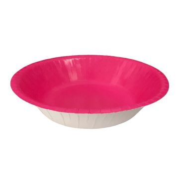 Kartonnen Kommen 18cm Fuchsia (20st) 