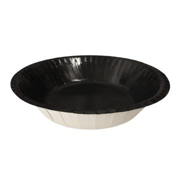 Kartonnen Kommen 18cm Zwart (20st) 