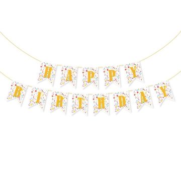 Slinger 'Happy Birthday' Zwart