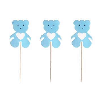 Prikkers Beertje Blauw (12st) 