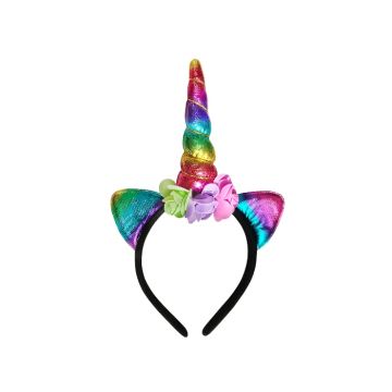 Diadeem Unicorn Regenboog