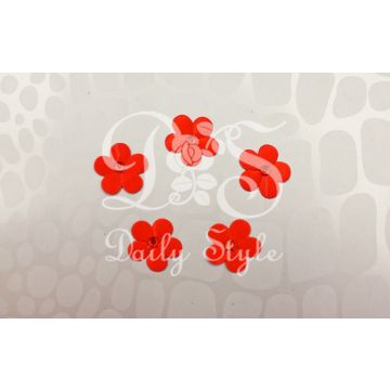 Deco Stoffen Bloem Rood