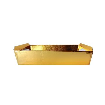Dienblad Opvouwbaar Metallic Goud  (30x39x8,5cm)
