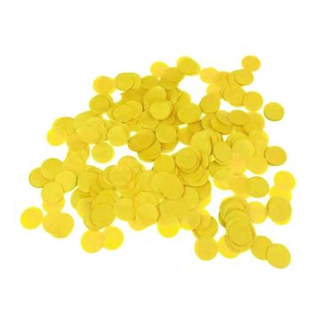 Zijdevloei Confetti Geel (40gr)