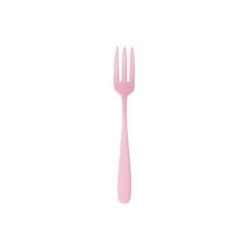 Plastic Dessertvorken Roze (12st)