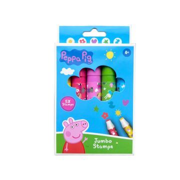 Jumbo Stempels Peppa Pig (5st) 