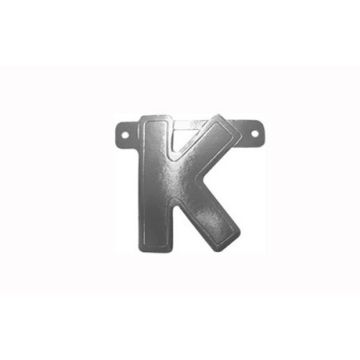 Letterslinger K Zilver