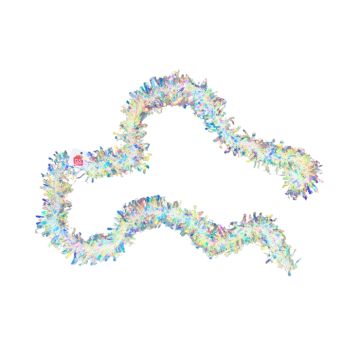 Kerstslinger Parelmoer Wit - 2 meter 