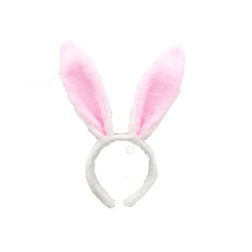 Diadeem Konijnenoren Roze